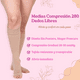 thumbnail image 3 of Medias De Compresión Para Varices 20-30mmHg Dedos Libres L natural, 3 of 3