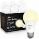 thumbnail image 1 of Bombilla LED Ruboffcs A19 13W 2700K Pack de 6, 1 of 7