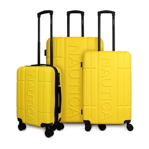 Nautica - Set 3 Maletas S+M+L Amsterdam Amarillo