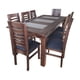 thumbnail image 1 of Jgo Comedor Florencia 8s Nogal Ceramica Gris, 1 of 2