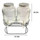 thumbnail image 3 of Dispensador Jugos Con Atril Dispensadores Dobles Jarras 5.5l, 3 of 10