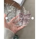 thumbnail image 5 of Taza De Cristal Con Lazo Rosa Resistente Calor Y Frío, 5 of 6