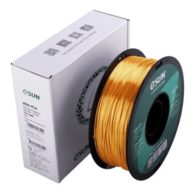 Genérico - Filamentos Pla Seda Esun 1 Kg 1.75 Mm Oro