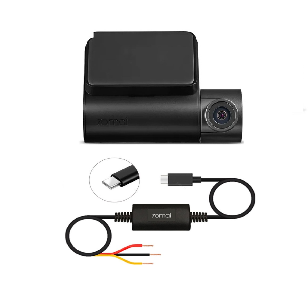 Pack 70Mai A200 Cámara Para Vehículo 1080P Hdr 130° Fov 60Fps Wi Fi + Kit Cableado Up03