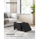 thumbnail image 3 of Reposapiés Storage Ottoman SONGMICS, tamaño pequeño, 32 x 40 x 33,5 cm, color negro, 3 of 8