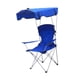 thumbnail image 5 of Silla Plegable Con Dosel De Sombra Portátil Para Eventos Deportivos Jardín Pesca Azul, 5 of 5