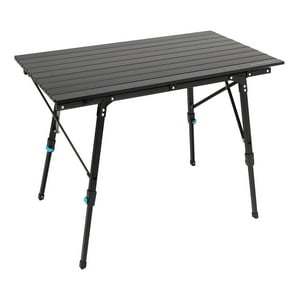 Terra Force - Mesa De Camping Altura Ajustable Colbún - Negro