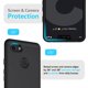 thumbnail image 4 of Funda para teléfono móvil TUDIA Pixel 3 XL a prueba de golpes, color negro mate, 4 of 5