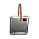 thumbnail image 5 of Contenedor de Basura Cubo de Drenaje de Posos de Té Accesorios para Juegos de Té Cubo de Drenaje Transparente para Mesa de Café Cubo de Basura de Té P Gris, 5 of 5