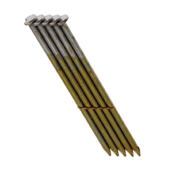 Uñas para enmarcar Grip-Rite 11-1/2 Ga. 28 grados Smooth Shank, paquete de 2500