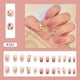 thumbnail image 1 of Uñas postizas europeas, uñas postizas con acabado UV, brillantes, cobertura total, uñas postizas artificiales, uñas para mujer, 1 of 5