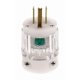 thumbnail image 1 of Enchufe Leviton Industrial de Nylon con conexión a tierra 15A 2P 3W, 1 of 1