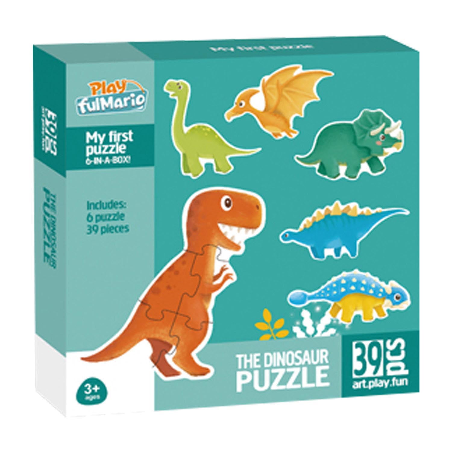 Nobel Gift - Puzzle Jumbo Extra Duras 39 Piezas Dinosaurio