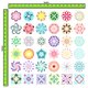 thumbnail image 2 of Plantillas de mandala reutilizables CrafTreat de 36 piezas para pintar sobre madera, 2 of 6