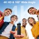 thumbnail image 2 of Cámara para Vlogging Tauboly 4K con Estabilización y 64GB, 2 of 8