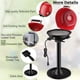 thumbnail image 5 of Parrilla eléctrica Giantex 1600W para interiores y exteriores, color rojo, 5 of 9