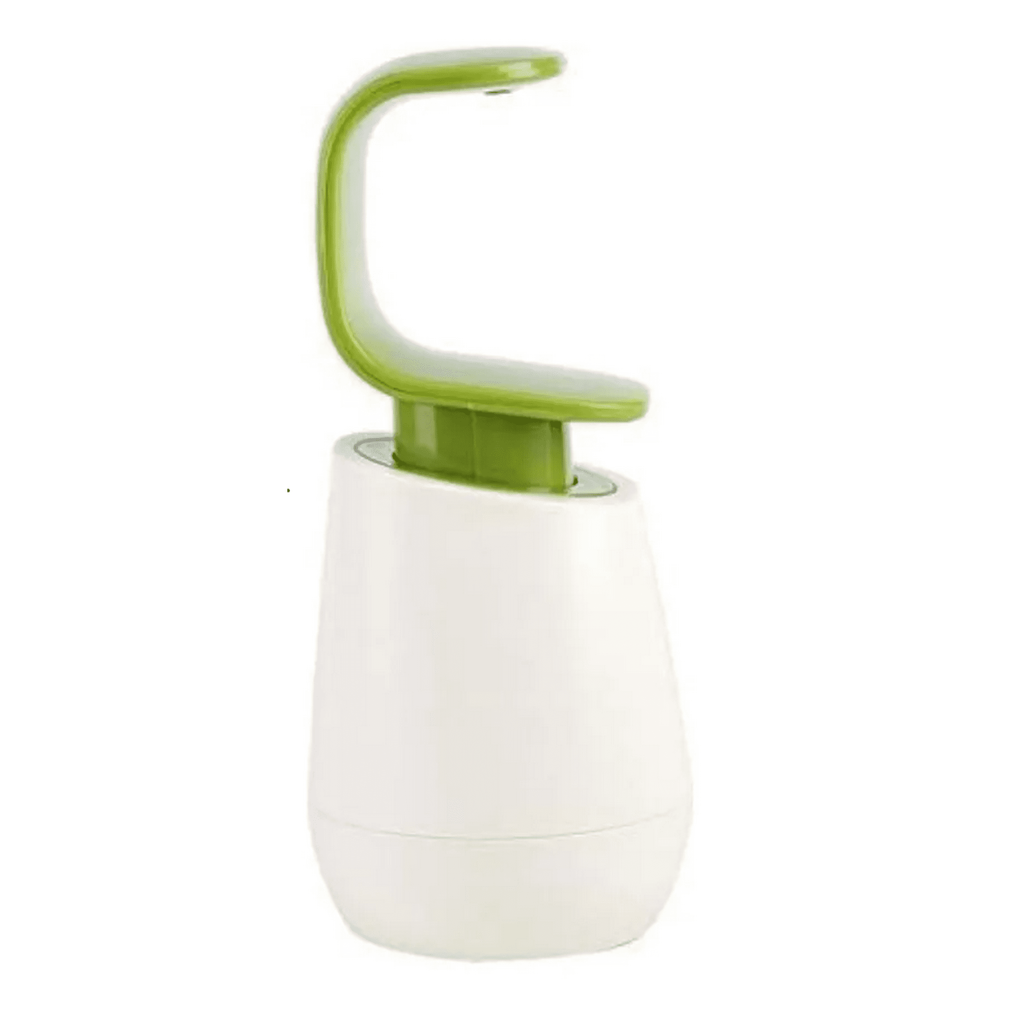 Genérico - Dispensador De Jabón Botella Higiénico Blanco Con Verde