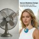 thumbnail image 5 of Miniventilador portátil sin aspas clip 3 velocidades silencioso refrigeración viaje senderismo, 5 of 8