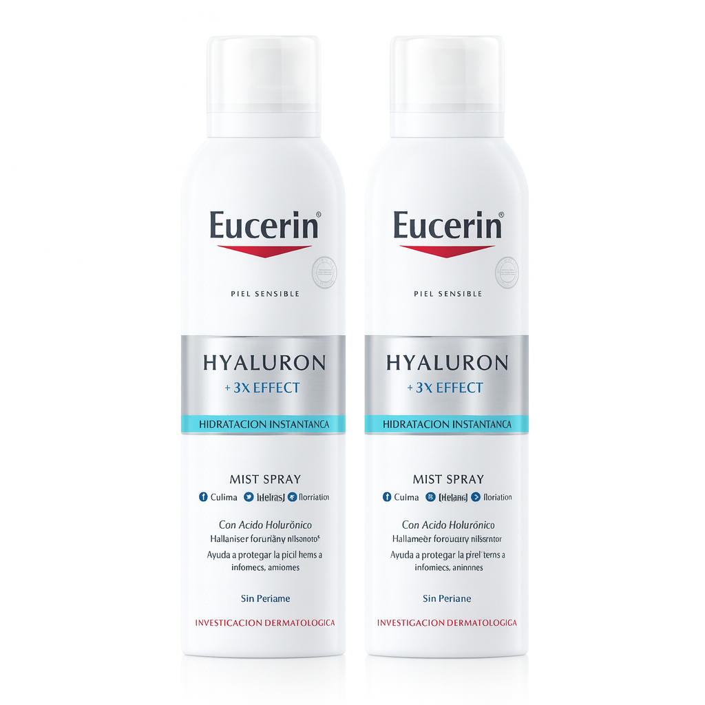 Pack 2 Mist Spray Eucerin Hyaluron Filler 150Ml