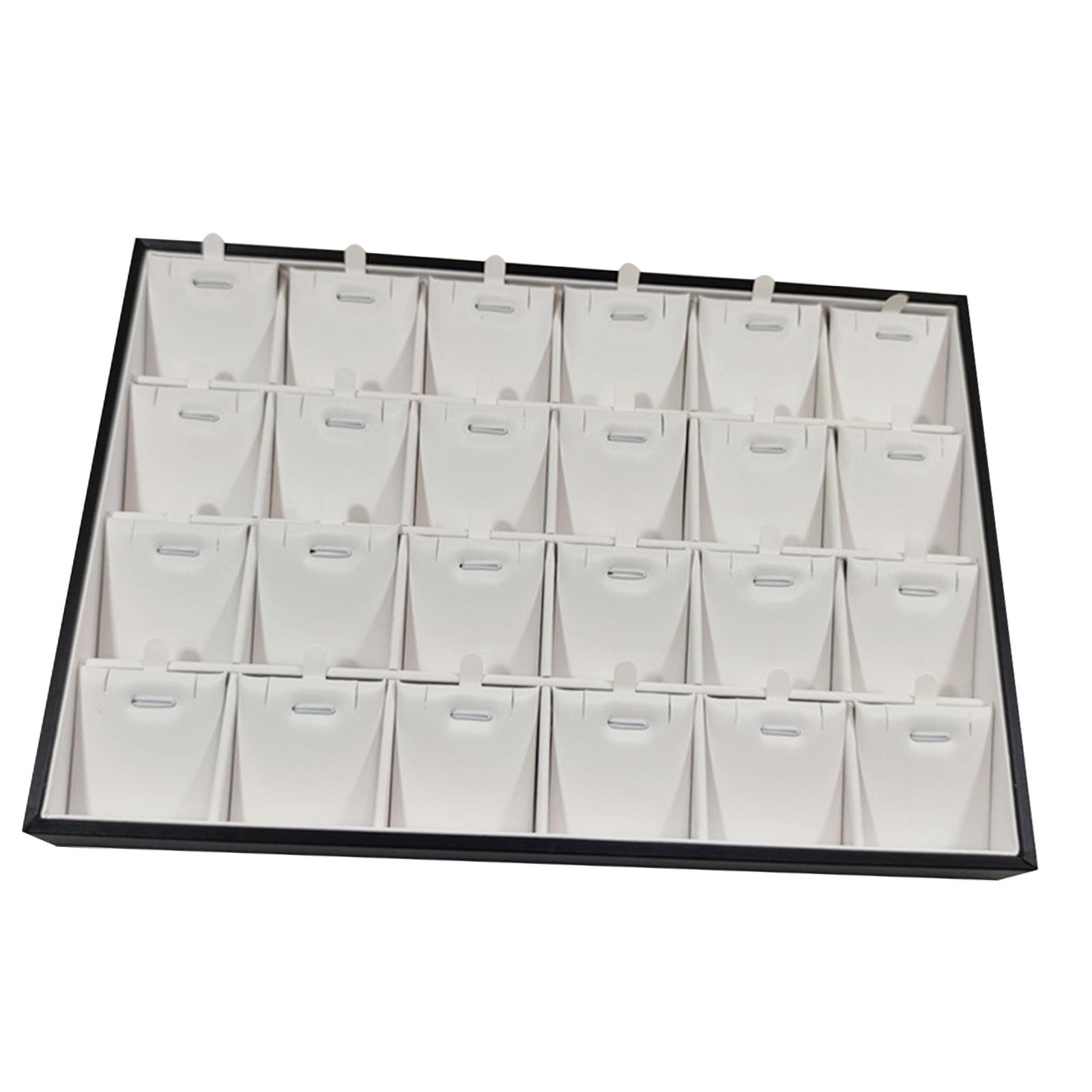 Ioensy - Bandeja Para Joyas, Bandeja De Exhibición Para Collares Y Colgantes De Mesa Para Tocador De Joyería, Estilo E