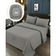 thumbnail image 3 of Juego De Sabanas De 500 Hilos 1 Plaza Gris, 3 of 4