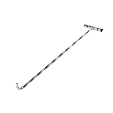 Bothyi - Herramienta De Gancho De Alcantarilla, Herramienta De Utilidad Para Tapas De Alcantarillado, Tapas De Tanques Sépticos, Puertas Enrollables, 68Cm, 10Mm, Romo