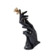 thumbnail image 3 of Estatua De Rosa De Mano, Figura Abstracta Nórdica Para Decoración Del Hogar, Mesa, Oficina, Color Negro, 3 of 3