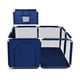 thumbnail image 1 of Corral de Seguridad Bebe Con Aro 126x126 Cm. Azul Marino, 1 of 6
