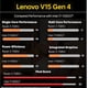 thumbnail image 4 of Laptop Lenovo V15 2026 nueva para estudiantes y negocios Ryzen 3 7320U, 4 of 9