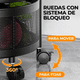 thumbnail image 3 of Carrito Organizador Multiuso Con Cestas Giratorias 5 Niveles, 3 of 3