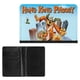 thumbnail image 2 of Hong Kong Phooey Porta Pasaporte y Cartera de Viaje Premium de Cuero PU, Funda de Pasaporte Bloqueo RFID con Ranuras para Tarjetas de Crédito, Estuche para Libro de Pasaporte para Familia 10cm × 15cm, 2 of 6