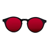 Reckless - Lentes De Sol Uv400 Cujas Black/Red Negro Talla Única