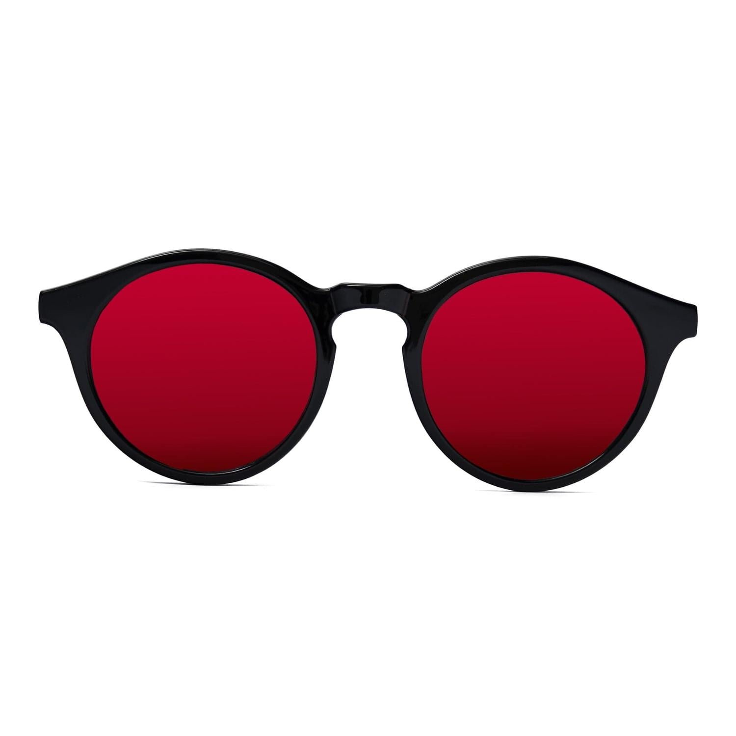Reckless - Lentes De Sol Uv400 Cujas Black/red Negro Talla Única