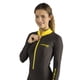 thumbnail image 3 of Rash Guards Cressi Skin Full Body, color negro/amarillo, para adultos, 3 of 5