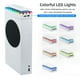 thumbnail image 4 of Ventilador Para Consola Xbox Serie S - Ajustable 3 Niveles De Velocidad, 7 Modos De Luz RGB, Filtro De Polvo, Bajo Nivel De Ruido, 2 Puertos USB, Compatible Con Xbox Serie S-Blanco, 4 of 9