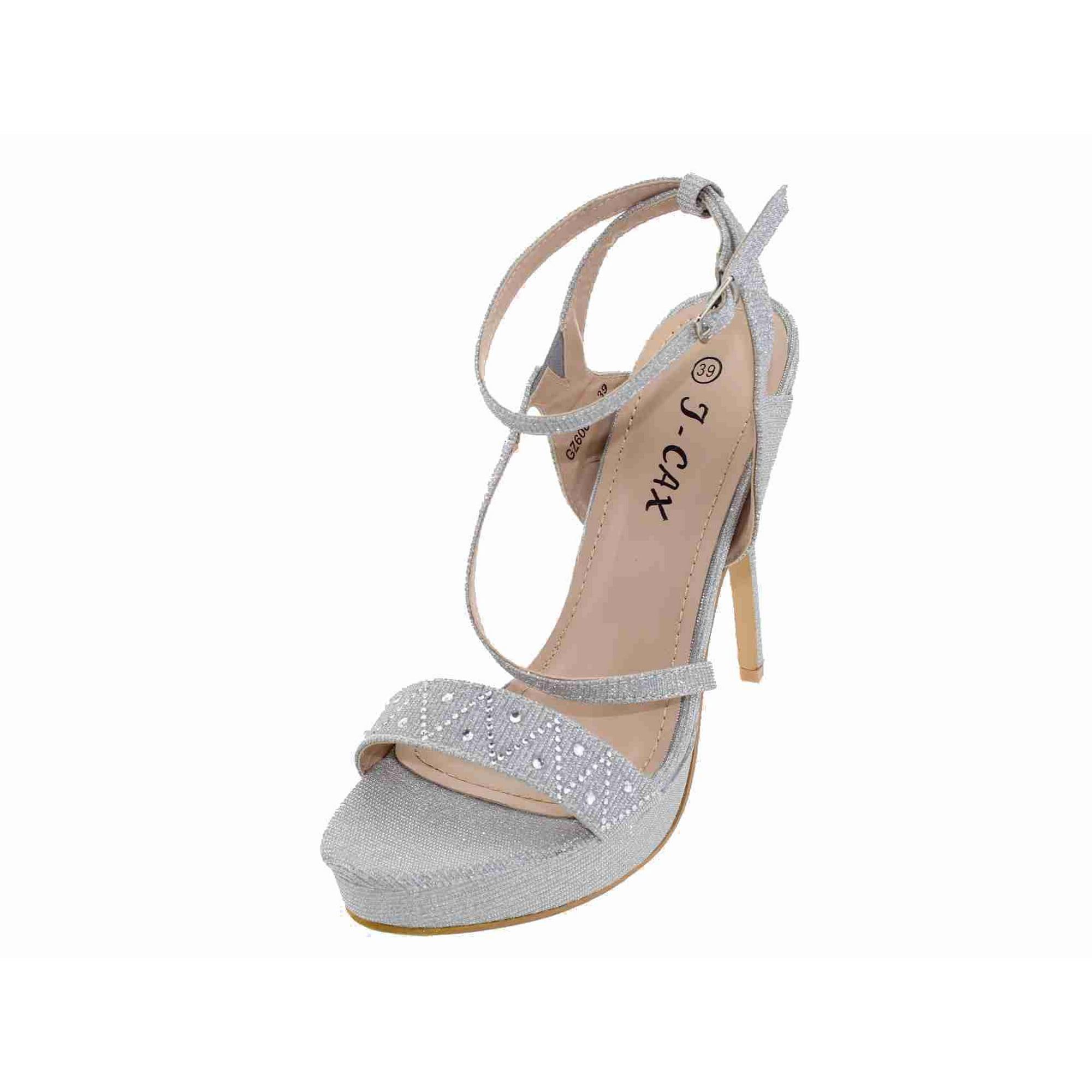 Vía Franca - Sandalia Fiesta Plata I-run