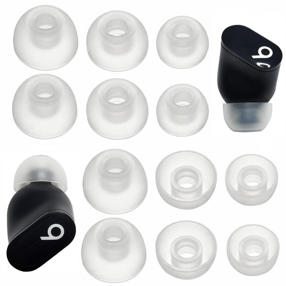 Puntillas de silicona para auriculares Luckvan compatibles con Beats Studio Buds/Fit Pro