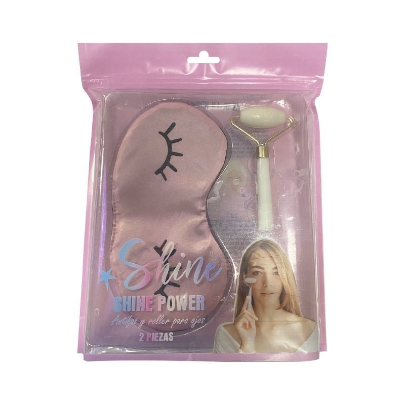 Set Antifáz Y Roller Para Rostro 170,2 g Shine