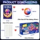 thumbnail image 4 of Slime Set Olixmlya Valentines Galaxy con tarjetas para niños, paquete de 28, 4 of 9