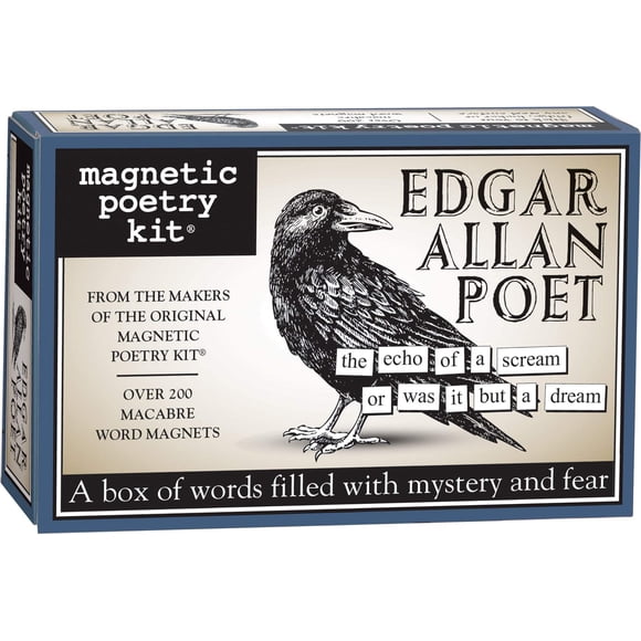 Kit de Poesía Magnética Decorativa Edgar Allan Poe