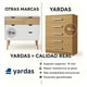 thumbnail image 4 of Cómoda Yardas Beatriz Nogal 5 Cajones 1 Puerta, 4 of 7