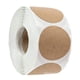 thumbnail image 3 of 1 Rollo De 500 Uds. Pegatinas Kraft Redondas En Blanco Etiquetas Autoadhesivas DIY Marrón, 3 of 4