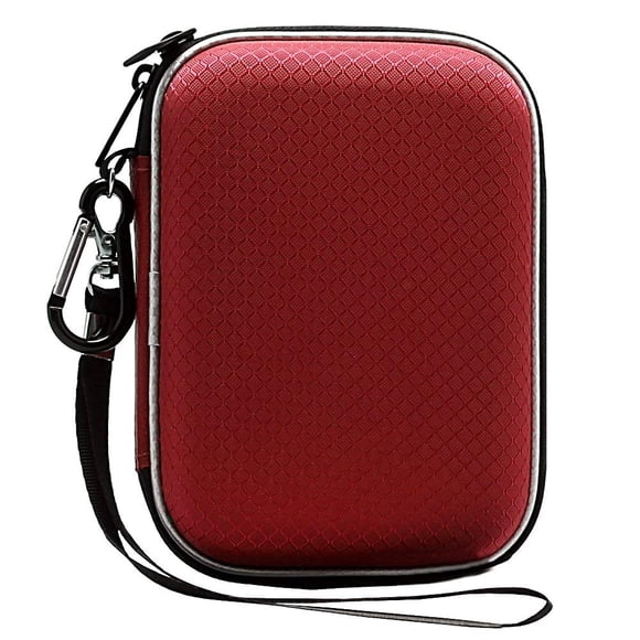 Funda de transporte de disco duro Lacdo para WD My Passport Red