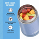 thumbnail image 3 of Termo Comida 470ml Fun Acero Inoxidable Azul, 3 of 4