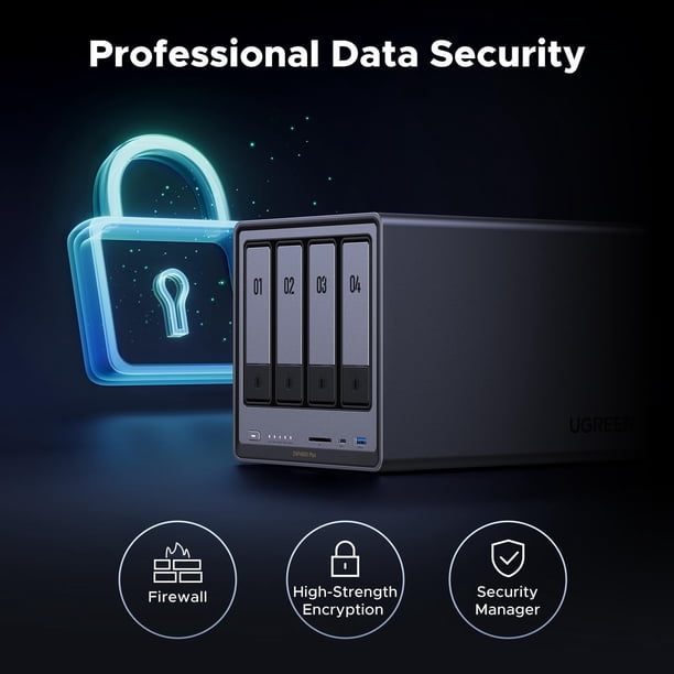 Almacenamiento conectado a la red (NAS) UGREEN NaSync DXP4800 Plus