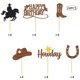 thumbnail image 2 of Adorno para pastel DOMOO OF DREAMS Vaquero Rodeo Niño, 2 of 5