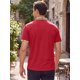 thumbnail image 3 of INSPIRE CHIC Camisa Polo de Punto para Hombre de Manga Corta con Cuello de Cuadros para Golf S Rojo, 3 of 5