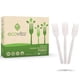 thumbnail image 1 of Tenedores Compostables 140 Utensilios Grandes Con Bandeja De 18 Cm, 1 of 9