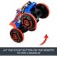 thumbnail image 3 of Auto de Juguete Control Remoto Hot Wheels Tiger Shark Climber RC, 3 of 6