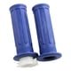 thumbnail image 4 of 2x Empuñaduras De Manillar Duraderas Antideslizantes Izquierda Derecha Para Yamaha PW50 Reemplaza Al Azul, 4 of 5